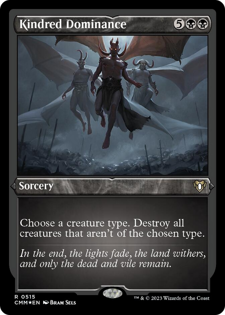Kindred Dominance (Foil Etched) [Commander Masters] | Exor Games Dartmouth