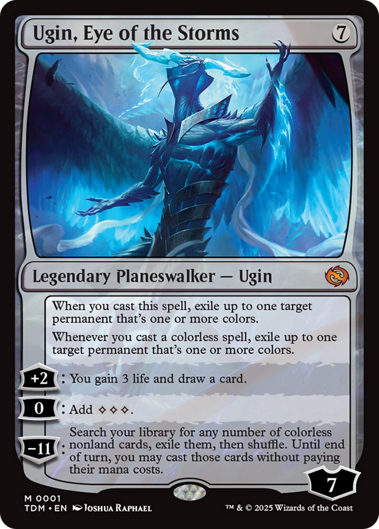 Ugin, Eye of the Storms [Tarkir: Dragonstorm] | Exor Games Dartmouth