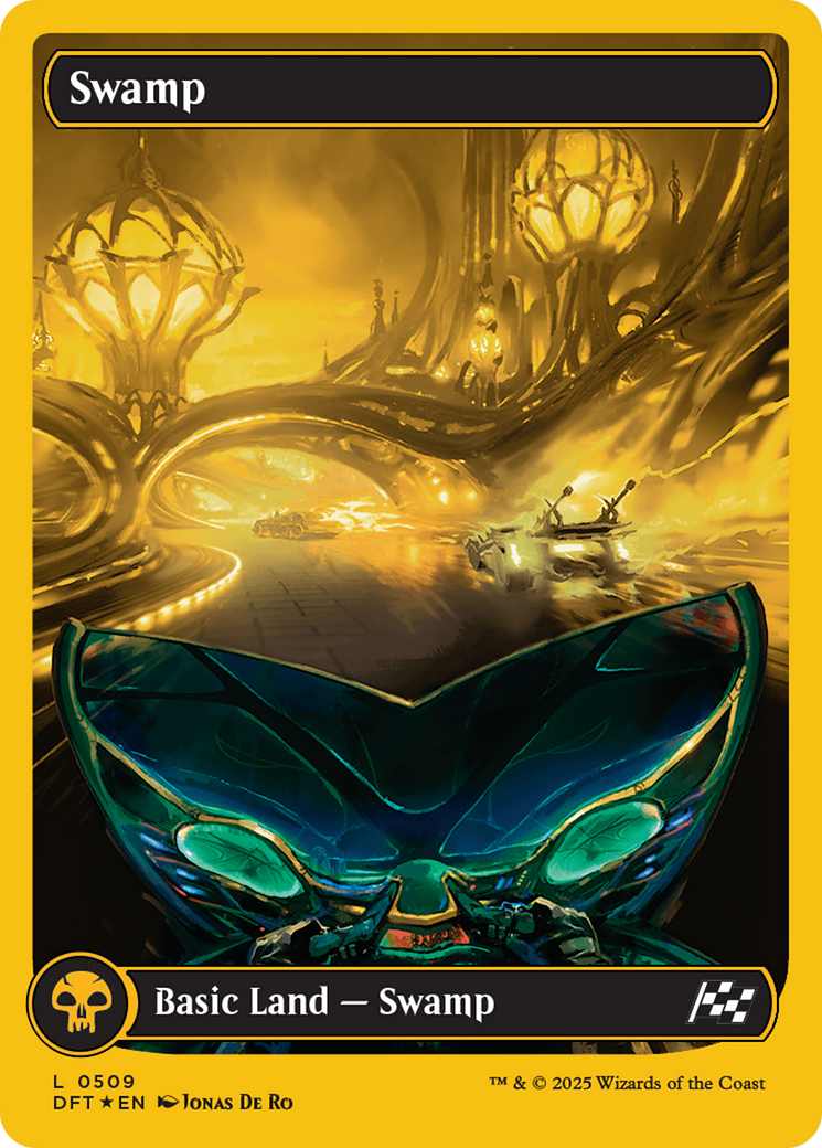 Swamp (0509) (First-Place Foil) [Aetherdrift] | Exor Games Dartmouth