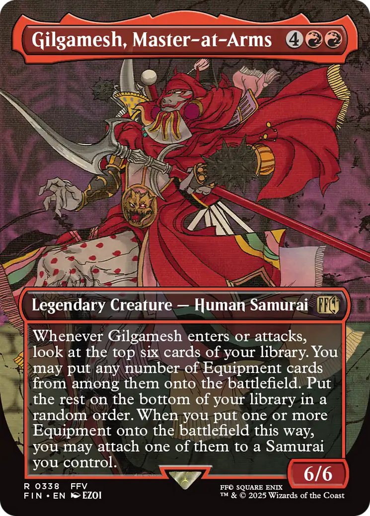 Gilgamesh, Master-at-Arms (Borderless) [FINAL FANTASY] | Exor Games Dartmouth