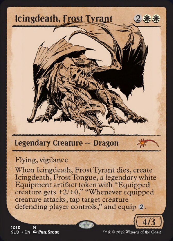 Icingdeath, Frost Tyrant (Showcase) [Secret Lair Drop Series] | Exor Games Dartmouth