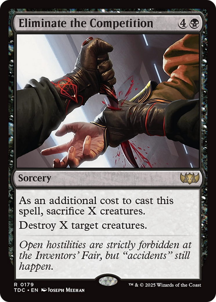 Eliminate the Competition [Tarkir: Dragonstorm Commander] | Exor Games Dartmouth