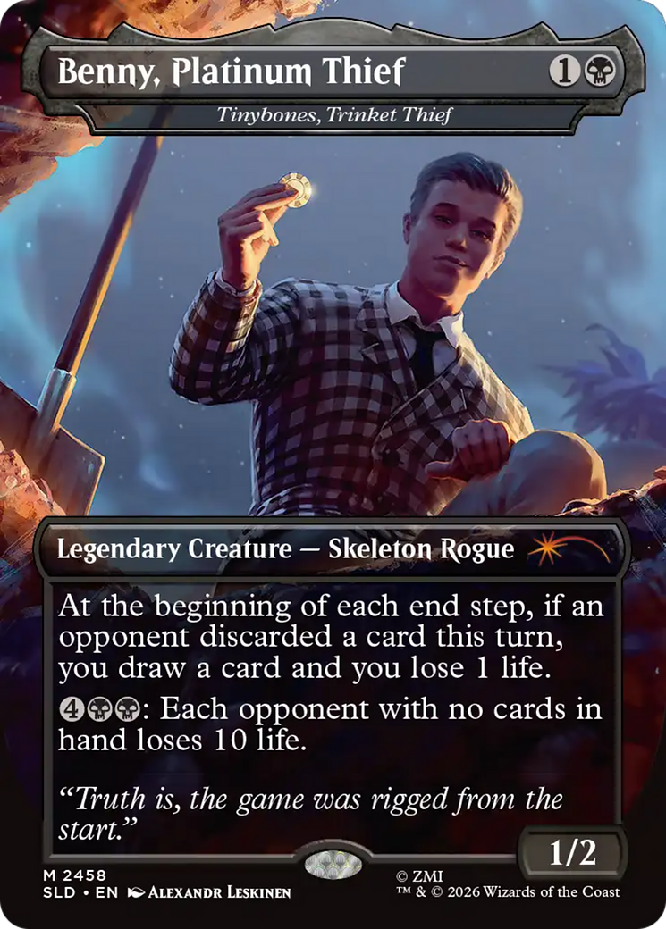 Benny, Platinum Thief - Tinybones, Trinket Thief [Secret Lair Drop Series] | Exor Games Dartmouth