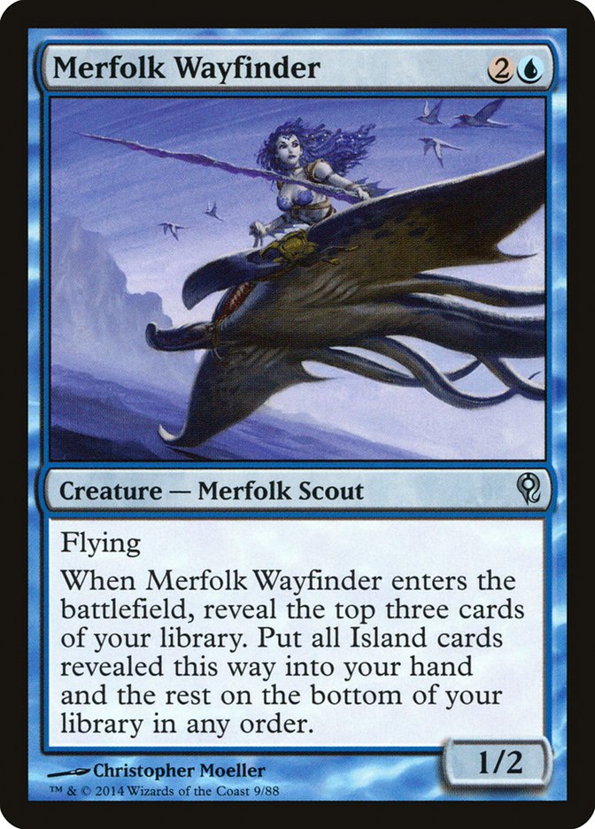 Merfolk Wayfinder [Duel Decks: Jace vs. Vraska] | Exor Games Dartmouth