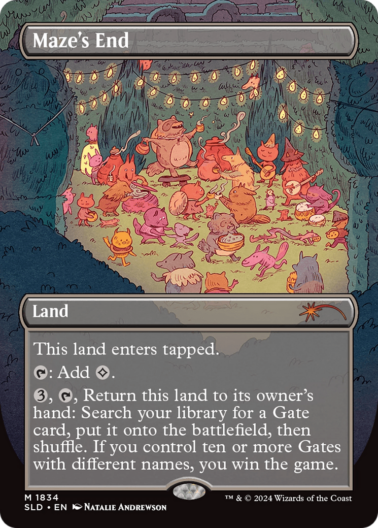 Maze's End (Rainbow Foil) [Secret Lair Drop Series] | Exor Games Dartmouth