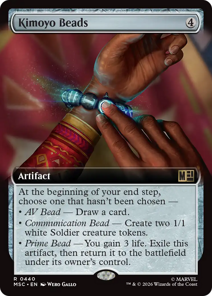 Kimoyo Beads (Extended Art) [Marvel Super Heroes Commander] | Exor Games Dartmouth