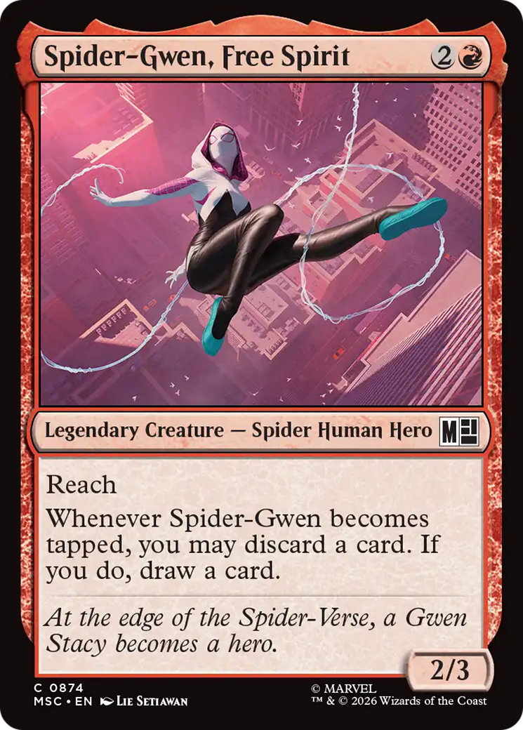 Spider-Gwen, Free Spirit [Marvel Super Heroes Commander] | Exor Games Dartmouth