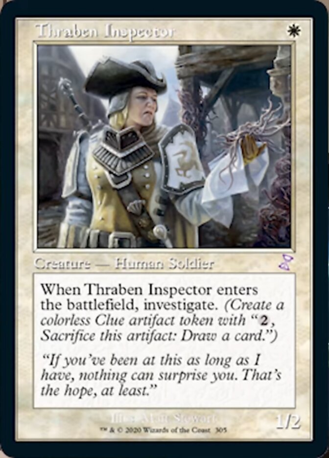 Thraben Inspector (Timeshifted) [Time Spiral Remastered] | Exor Games Dartmouth