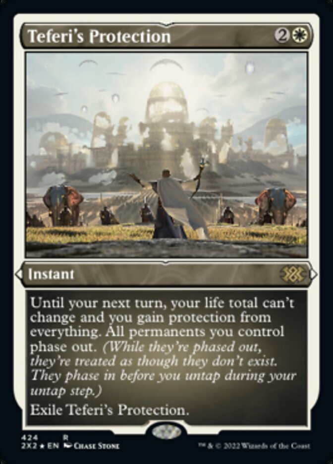Teferi's Protection (Foil Etched) [Double Masters 2022] | Exor Games Dartmouth