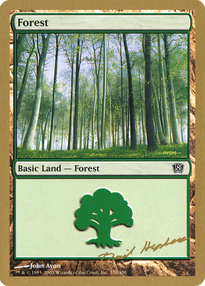 Forest (dh350) (Dave Humpherys) [World Championship Decks 2003] | Exor Games Dartmouth