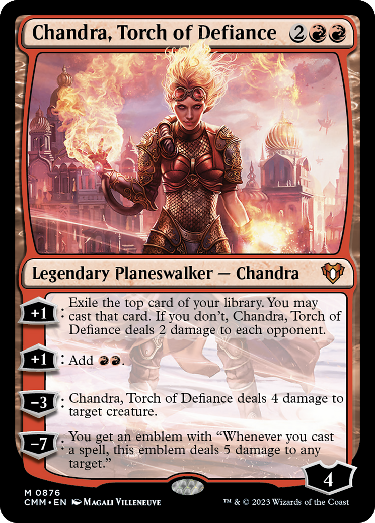 Chandra, Torch of Defiance [Commander Masters] | Exor Games Dartmouth