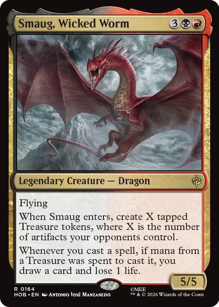 Smaug, Wicked Worm [The Hobbit] | Exor Games Dartmouth