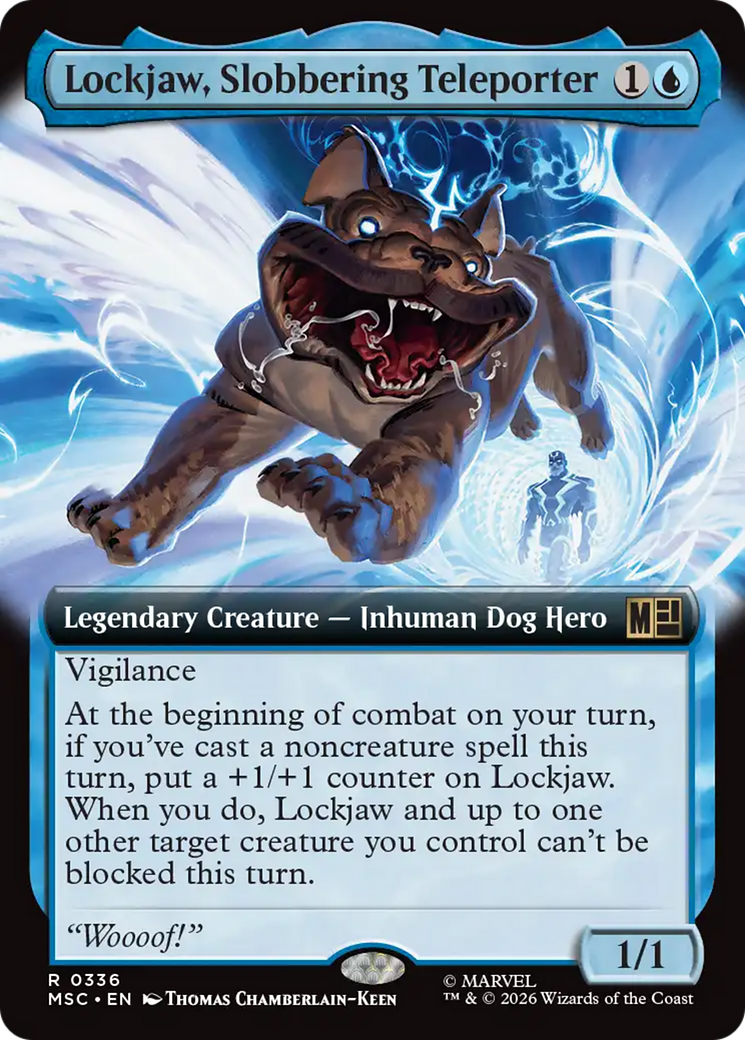 Lockjaw, Slobbering Teleporter (Extended Art) [Marvel Super Heroes Commander] | Exor Games Dartmouth