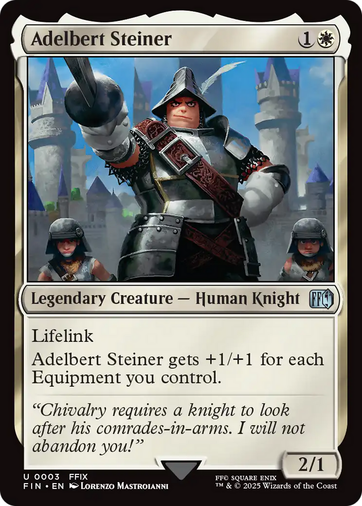 Adelbert Steiner [FINAL FANTASY] | Exor Games Dartmouth