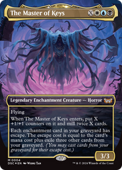 The Master of Keys (Borderless) [Duskmourn: House of Horror Commander] | Exor Games Dartmouth