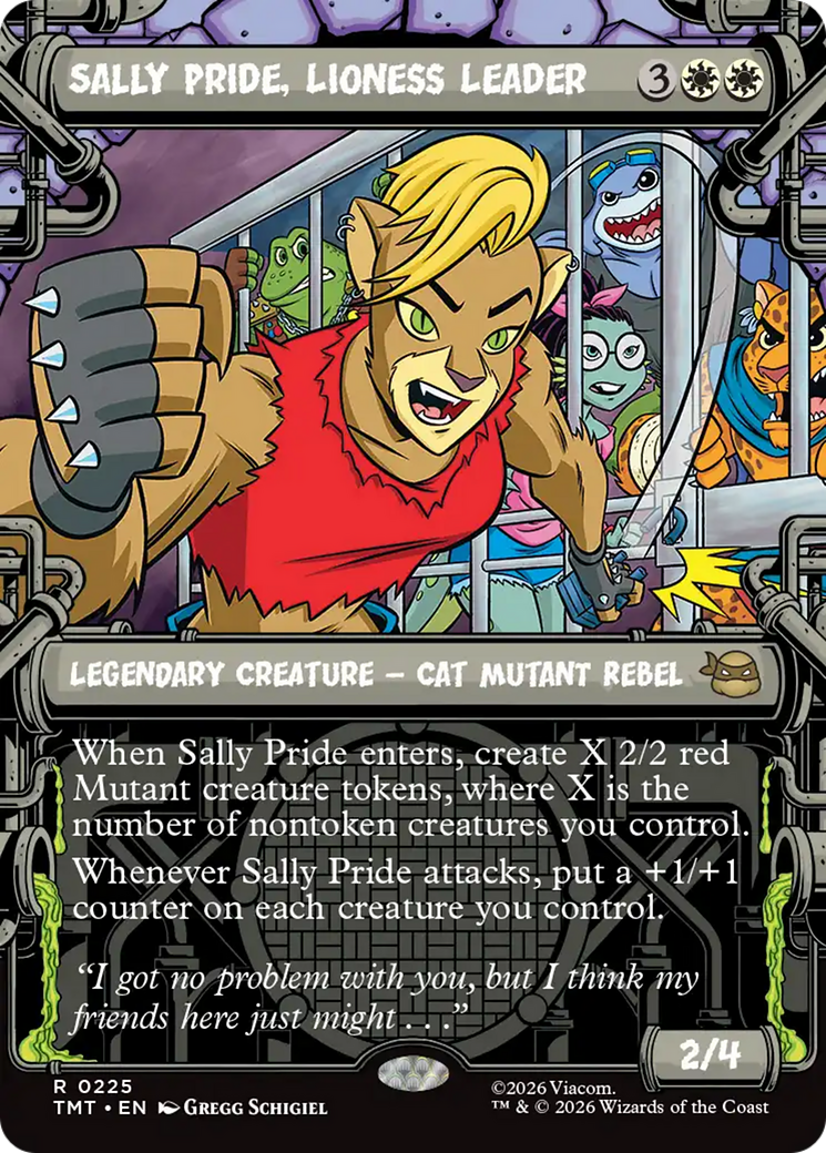 Sally Pride, Lioness Leader (Showcase) [Teenage Mutant Ninja Turtles] | Exor Games Dartmouth