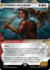 Kassandra, Eagle Bearer (Showcase) (Textured Foil) [Assassin's Creed] | Exor Games Dartmouth