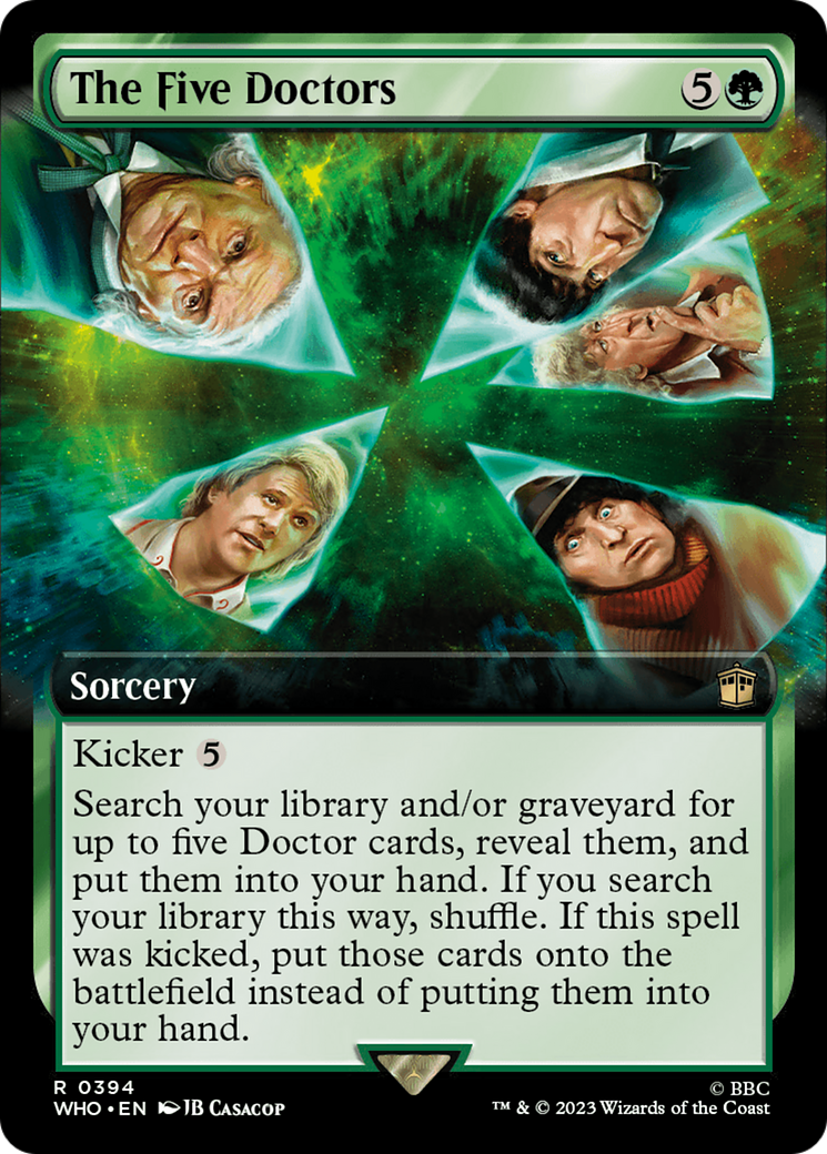 The Five Doctors (Extended Art) [Doctor Who] | Exor Games Dartmouth