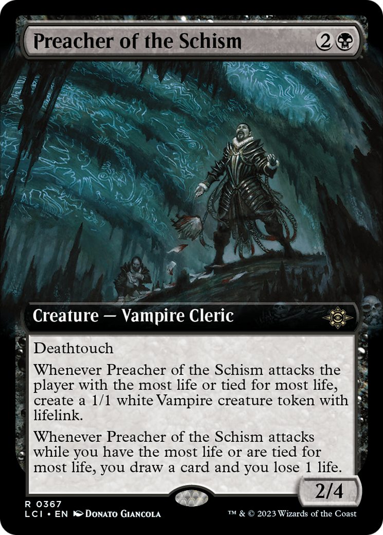 Preacher of the Schism (Extended Art) [The Lost Caverns of Ixalan] | Exor Games Dartmouth