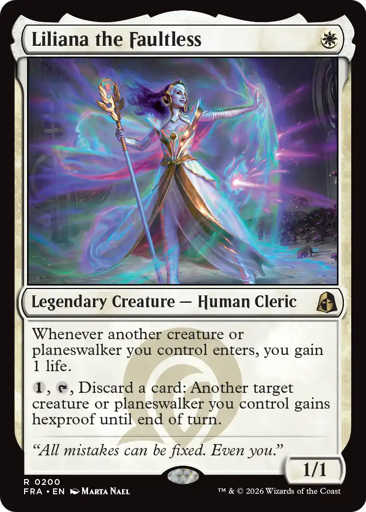 Liliana the Faultless [Reality Fracture] | Exor Games Dartmouth