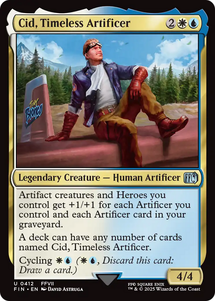 Cid, Timeless Artificer (0412) [FINAL FANTASY] | Exor Games Dartmouth