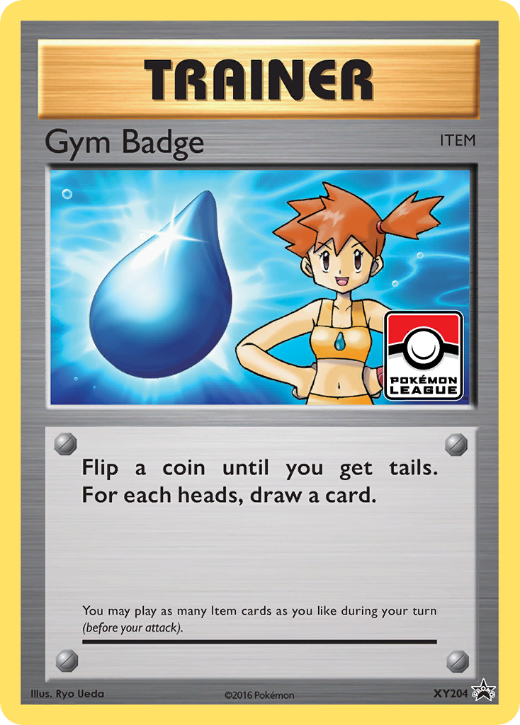 Gym Badge (XY204) (Misty) [XY: Black Star Promos] | Exor Games Dartmouth