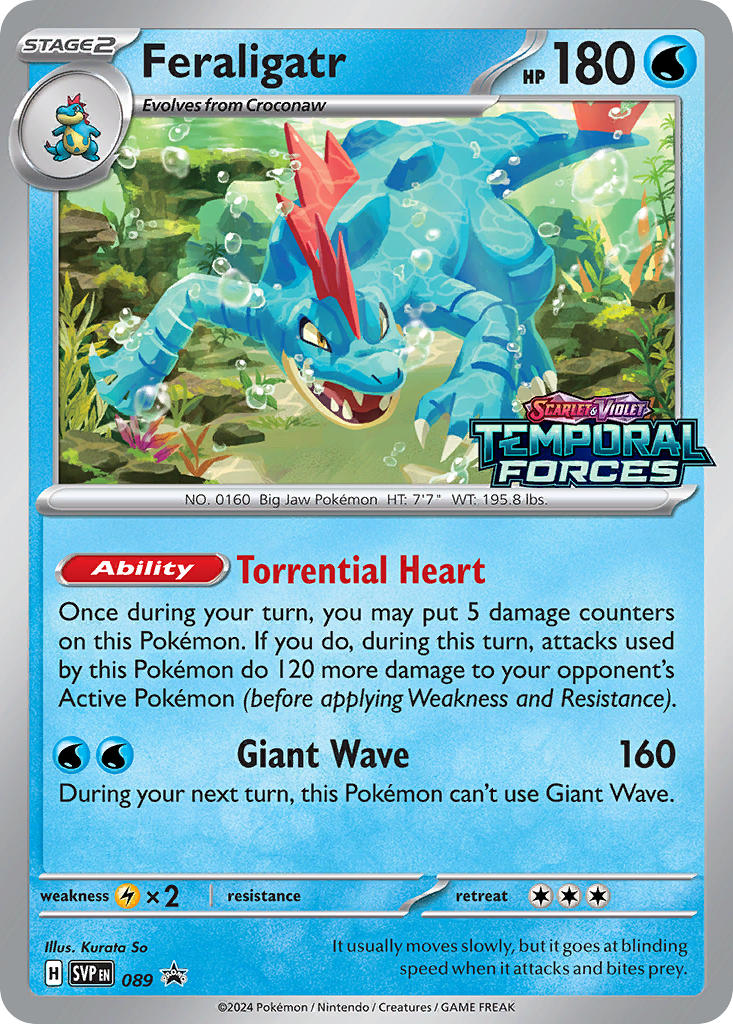 Feraligatr (089) [Scarlet & Violet: Black Star Promos] | Exor Games Dartmouth