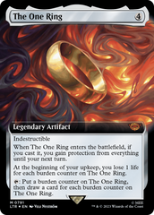 The One Ring (Extended Art) (Surge Foil) [The Lord of the Rings: Tales of Middle-Earth] | Exor Games Dartmouth