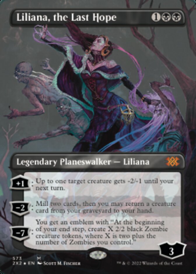 Liliana, the Last Hope (Textured Foil) [Double Masters 2022] | Exor Games Dartmouth