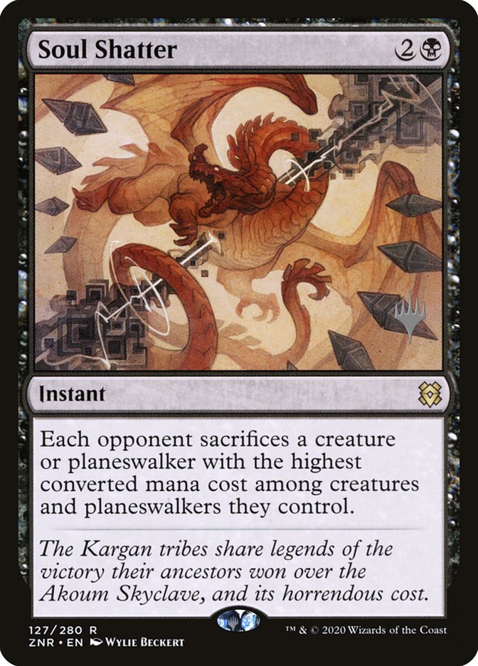 Soul Shatter (Promo Pack) [Zendikar Rising Promos] | Exor Games Dartmouth