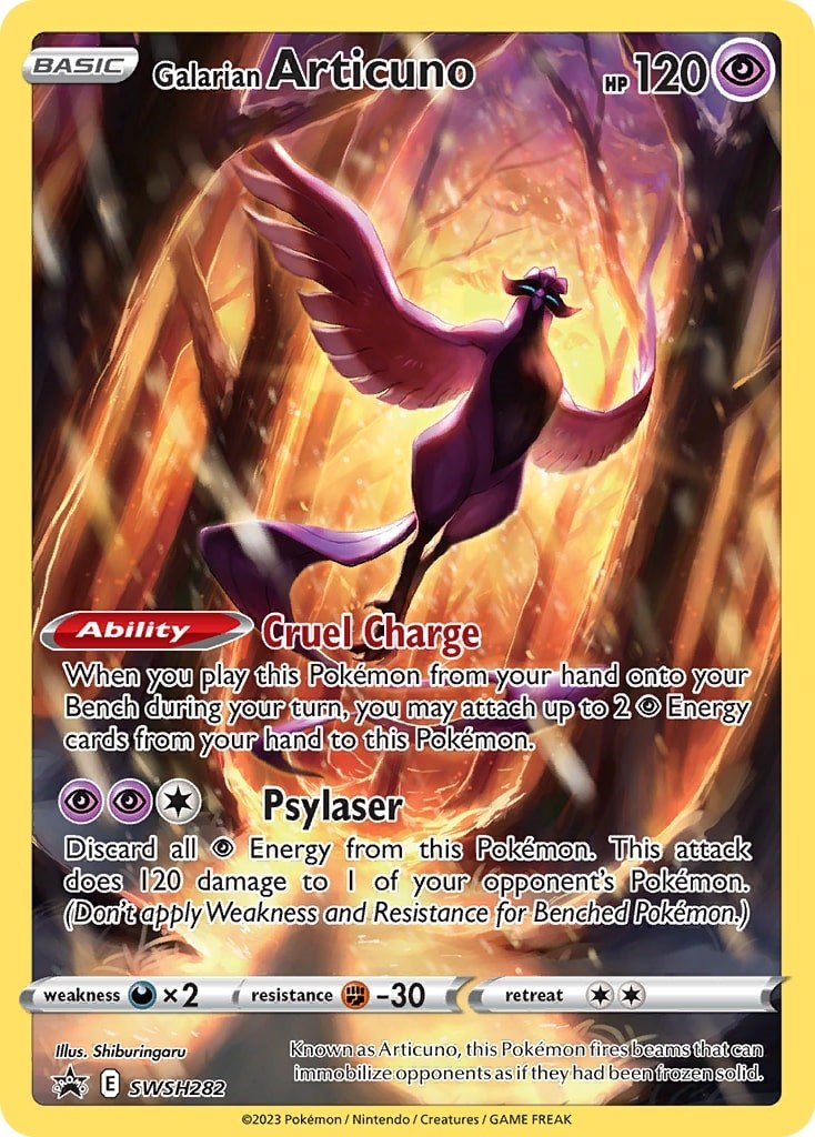 Galarian Articuno (SWSH282) [Sword & Shield: Black Star Promos] | Exor Games Dartmouth