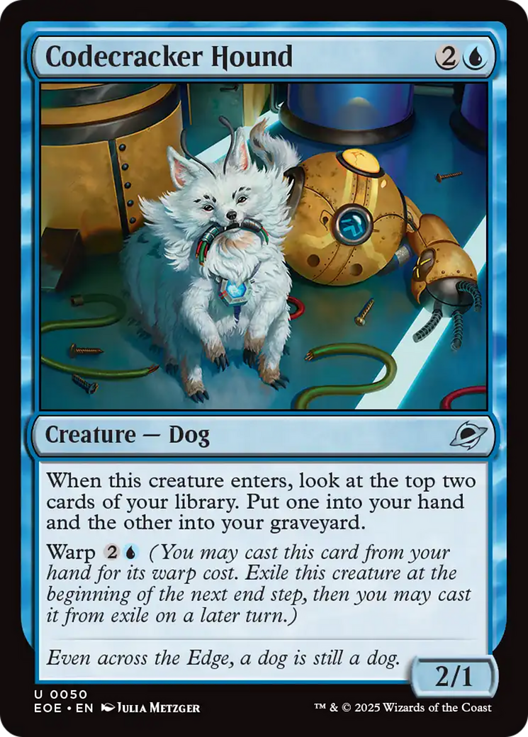 Codecracker Hound [Edge of Eternities] | Exor Games Dartmouth