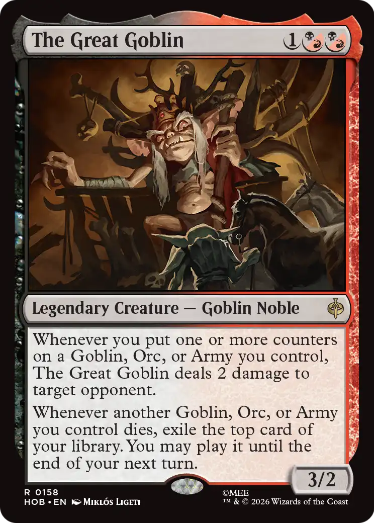 The Great Goblin [The Hobbit] | Exor Games Dartmouth