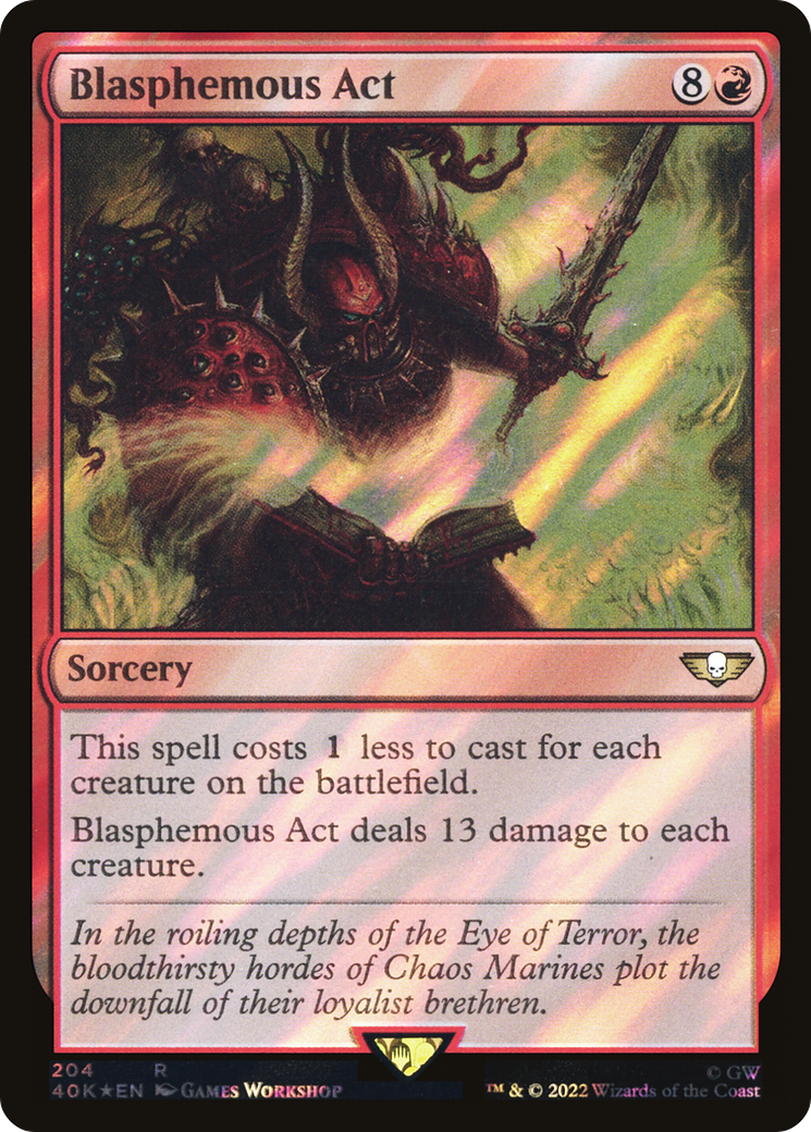 Blasphemous Edict [Edge of Eternities Promo Pack] | Exor Games Dartmouth