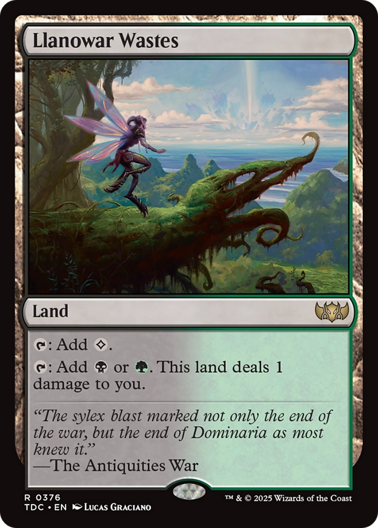 Llanowar Wastes [Tarkir: Dragonstorm Commander] | Exor Games Dartmouth