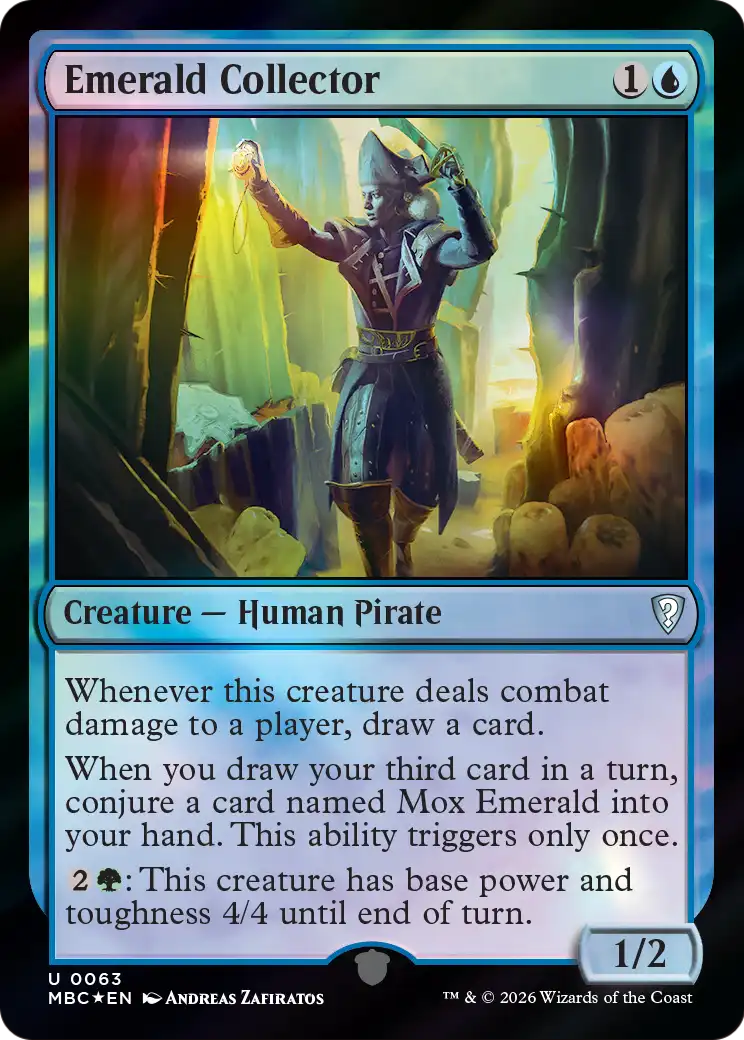 Emerald Collector [Mystery Booster: Commander Edition] | Exor Games Dartmouth