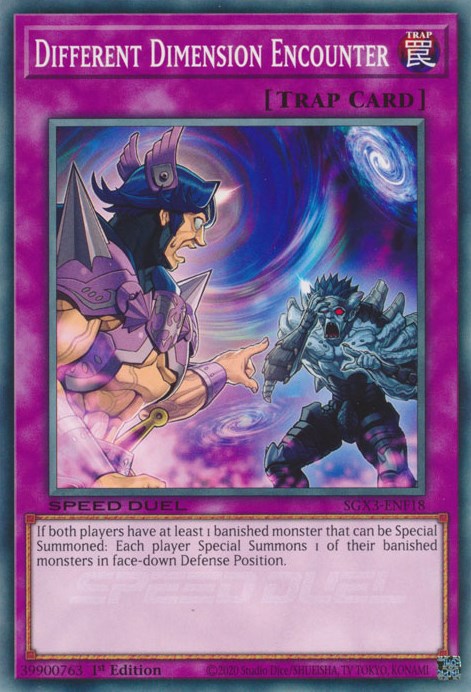 Different Dimension Encounter [SGX3-ENF18] Common | Exor Games Dartmouth