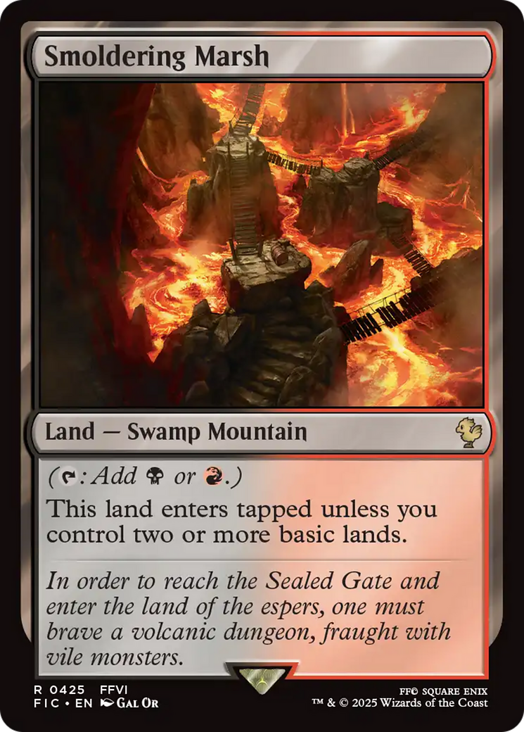 Smoldering Marsh [FINAL FANTASY Commander] | Exor Games Dartmouth