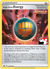 Single Strike Energy (141/163) [Prize Pack Series Two] | Exor Games Dartmouth