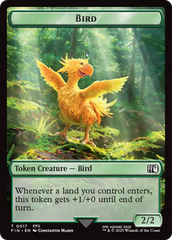 Hero (0008) // Bird (0017) Double-Sided Token [FINAL FANTASY Tokens] | Exor Games Dartmouth