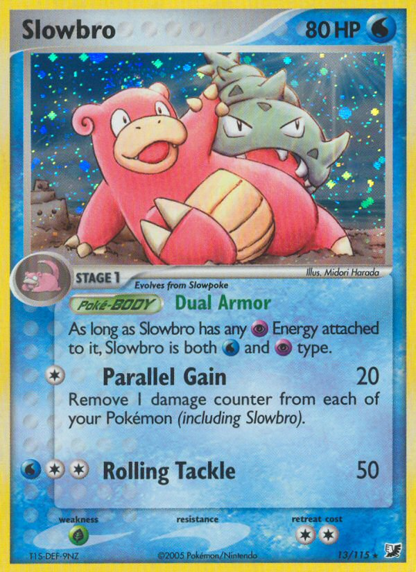 Slowbro (13/115) [EX: Unseen Forces] | Exor Games Dartmouth