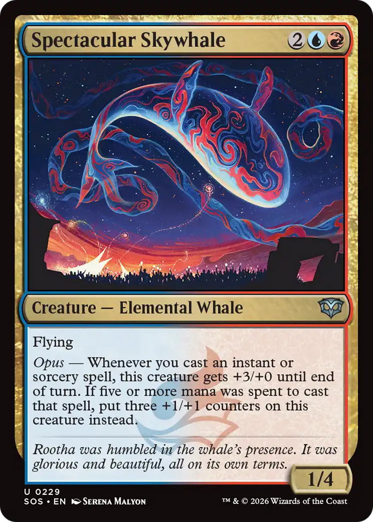 Spectacular Skywhale [Secrets of Strixhaven] | Exor Games Dartmouth