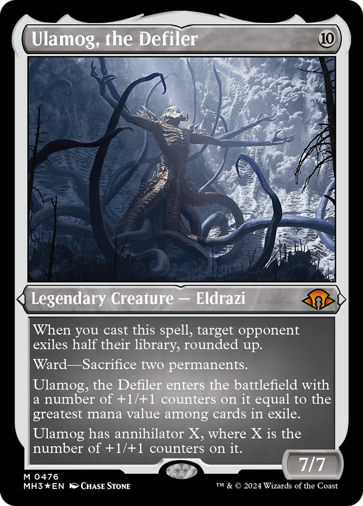 Ulamog, the Defiler (Foil Etched) [Modern Horizons 3] | Exor Games Dartmouth