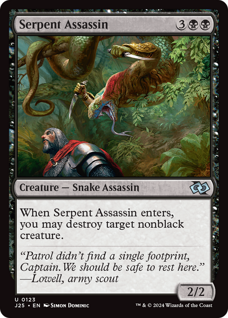 Serpent Assassin [Foundations Jumpstart] | Exor Games Dartmouth
