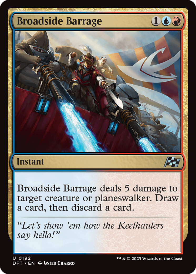 Broadside Barrage [Aetherdrift] | Exor Games Dartmouth