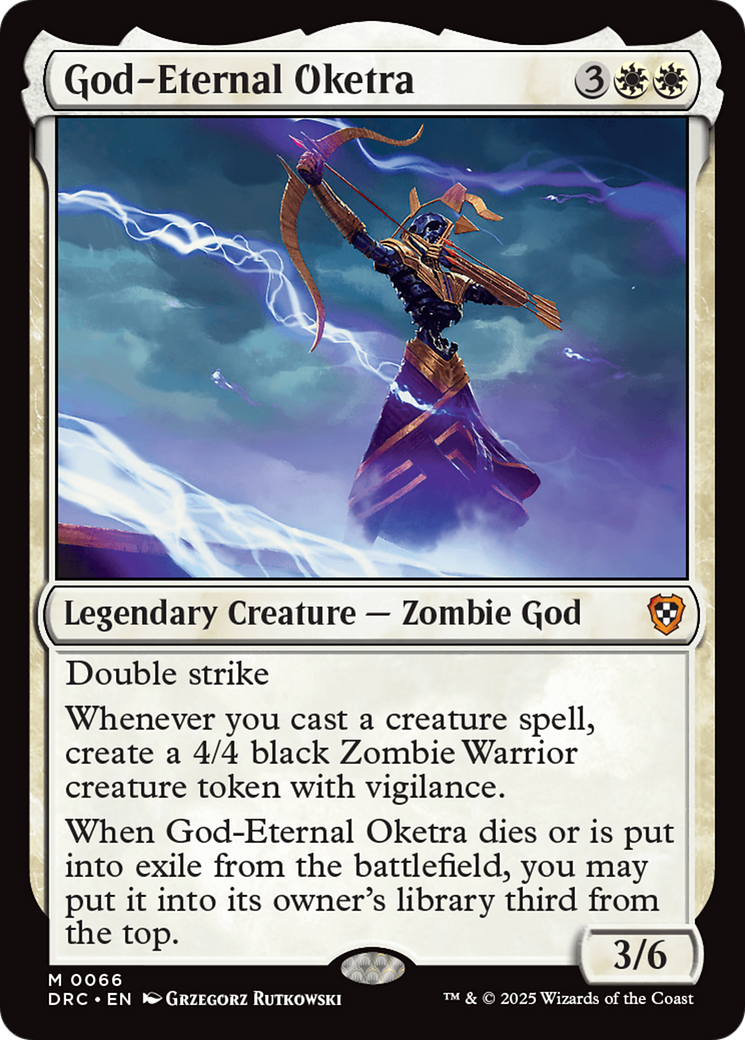 God-Eternal Oketra [Aetherdrift Commander] | Exor Games Dartmouth