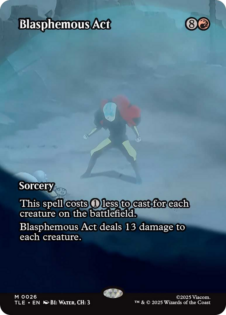 Blasphemous Act (Borderless) [Avatar: The Last Airbender: Eternal-Legal] | Exor Games Dartmouth