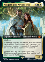 Aragorn and Arwen, Wed (Extended Art) [The Lord of the Rings: Tales of Middle-Earth] | Exor Games Dartmouth