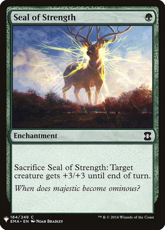 Seal of Strength [Mystery Booster] | Exor Games Dartmouth