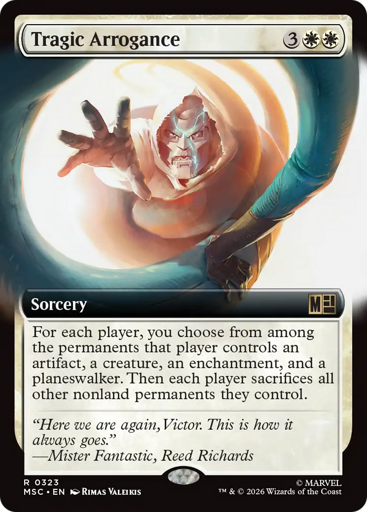 Tragic Arrogance (Extended Art) [Marvel Super Heroes Commander] | Exor Games Dartmouth